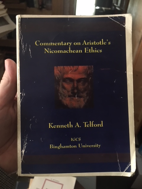 Image for Commentary on Aristotle's Nicomachean Ethics. First Edition. Commentary on Aristotle's Nicomachean Ethics. First Edition.