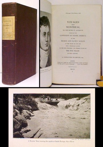 Voyages from Montreal. vol 3 of Stadacona Edition. ltd to 26 sets.