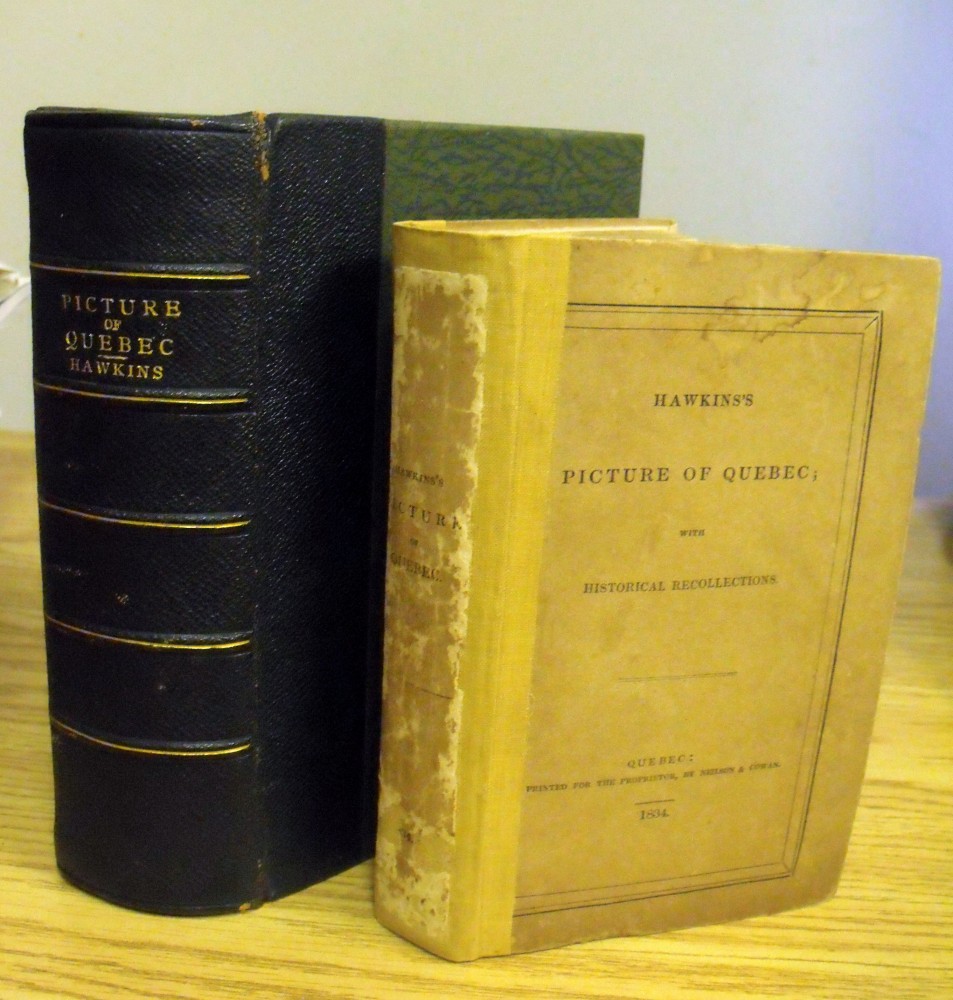 Image for Hawkins's Picture of Quebec; with Historical Recollections. in clamshell box.