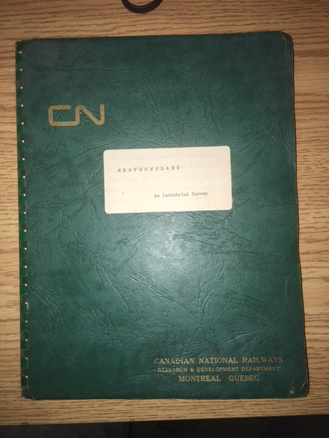 Newfoundland : An Industrial Survey. First Edition